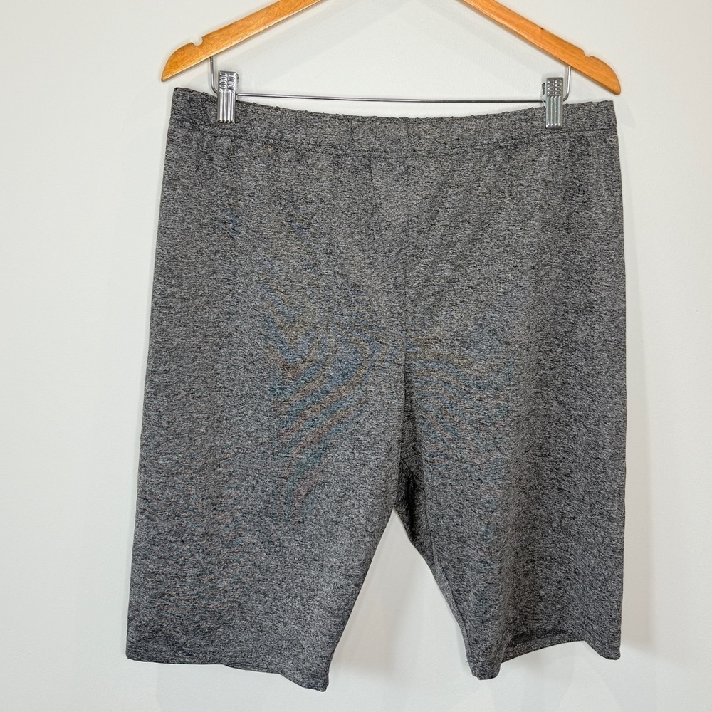Shein Curve Heather Grey Long Shorts (2XL)
